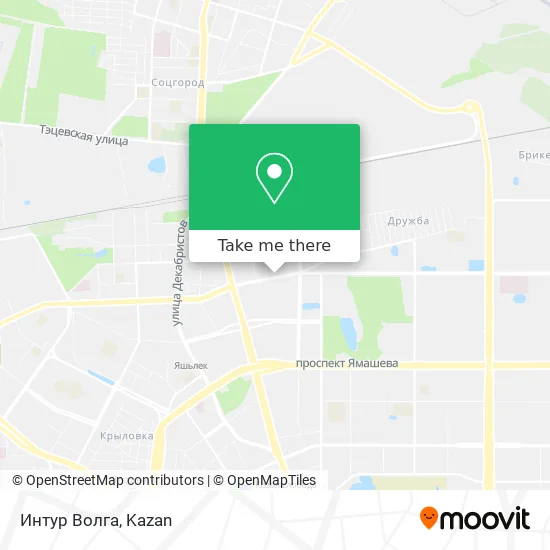 Интур Волга map