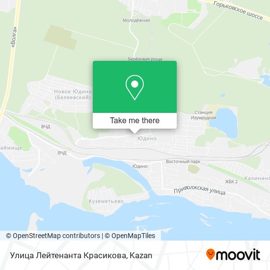 Улица Лейтенанта Красикова map