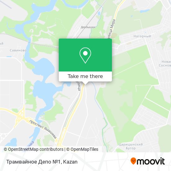 Трамвайное Депо №1 map