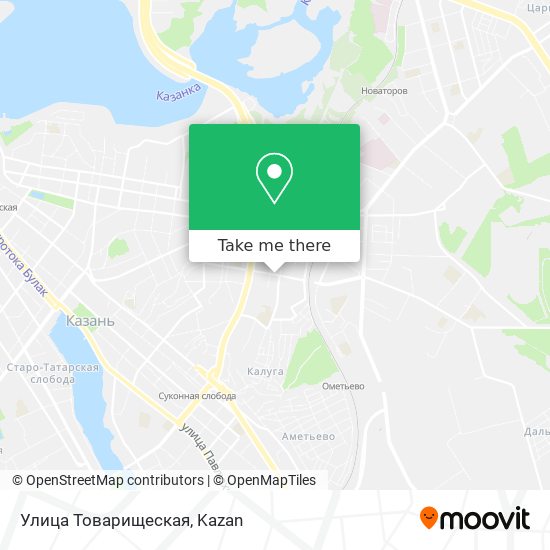 Улица Товарищеская map