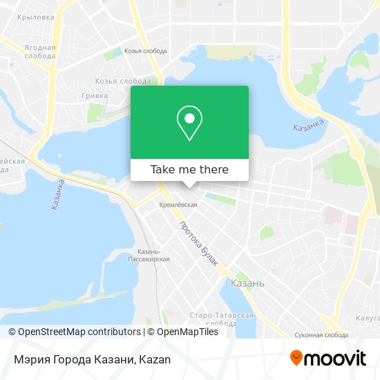 Мэрия Города Казани map