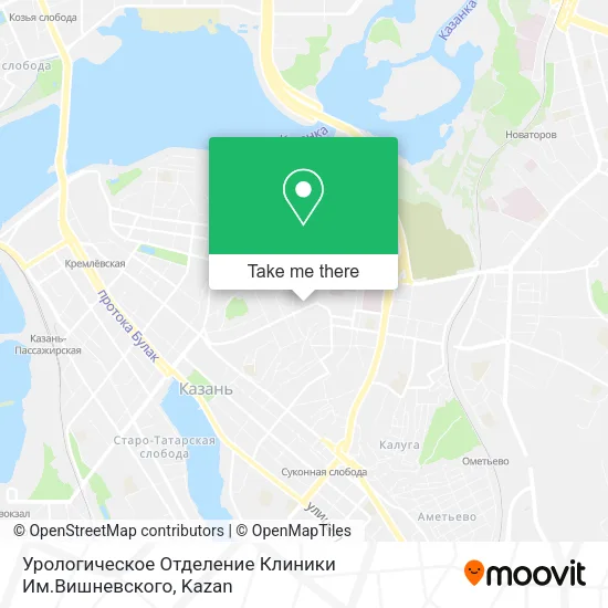 Урологическое Отделение Клиники Им.Вишневского map