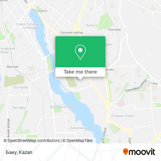 Баку map