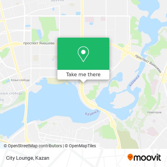 City Lounge map