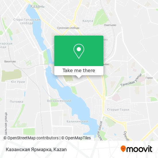 Казанская Ярмарка map