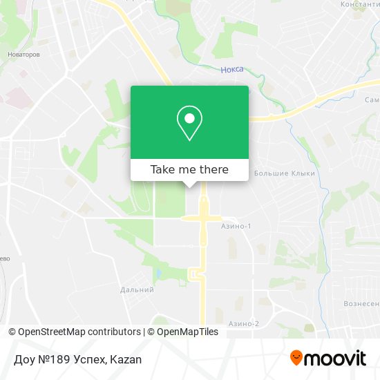 Доу №189 Успех map