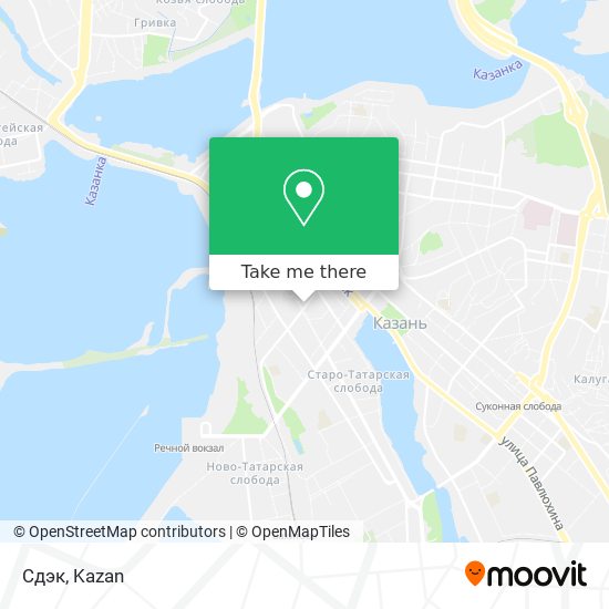 Сдэк map