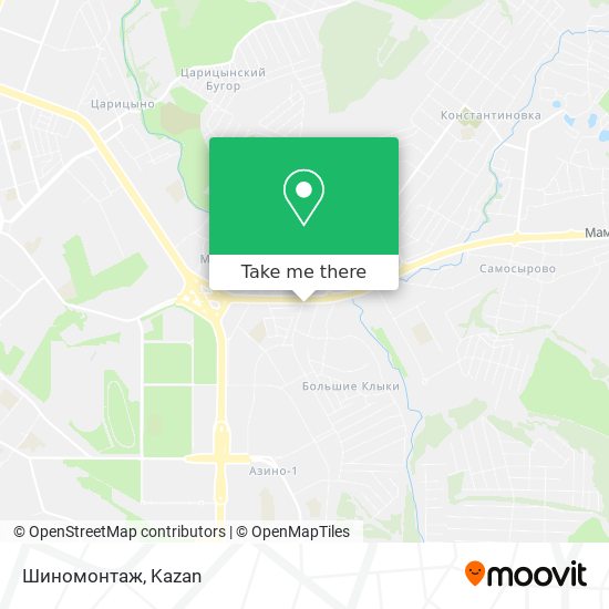 Шиномонтаж map