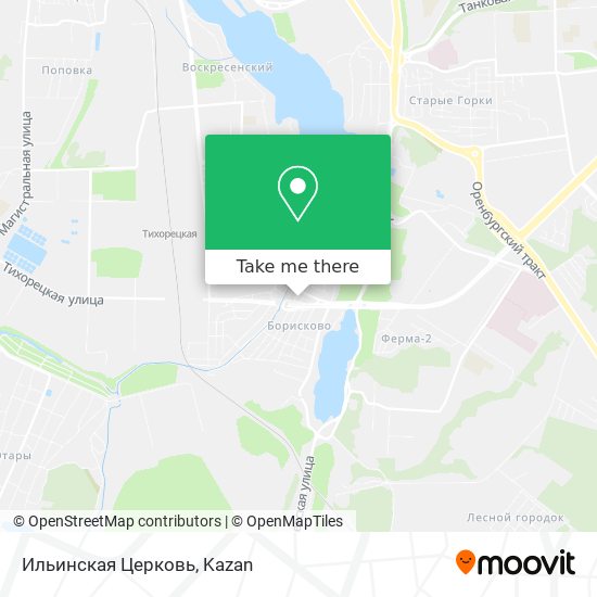 Ильинская Церковь map