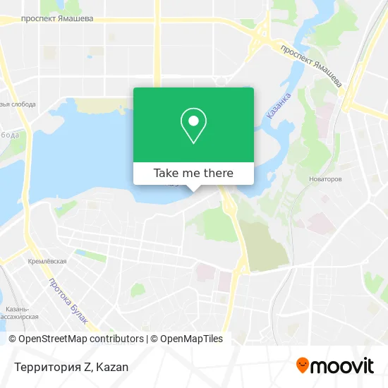 Территория Z map