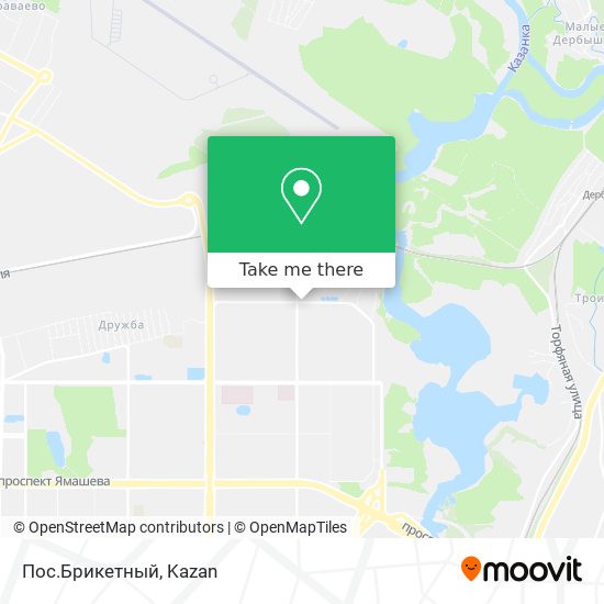 Пос.Брикетный map