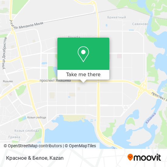 Красное & Белое map