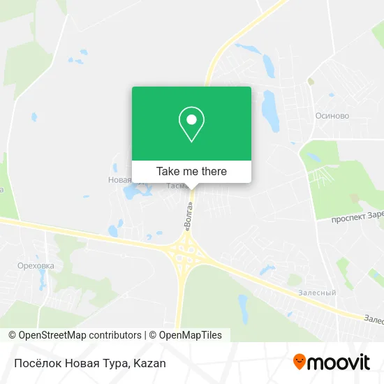 Посёлок Новая Тура map