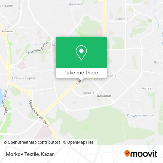 Morkov Textile map
