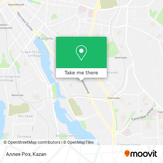 Аллея Роз map