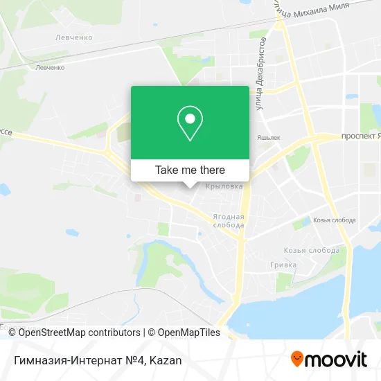 Гимназия-Интернат №4 map