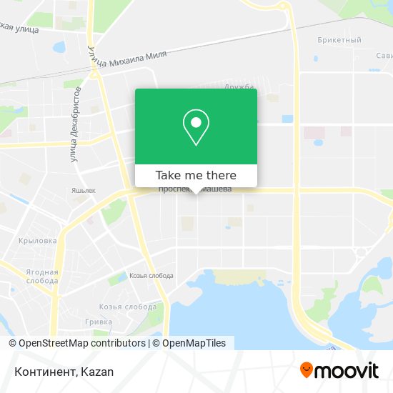 Континент map