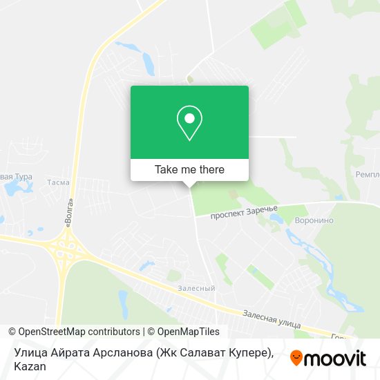 Улица Айрата Арсланова (Жк Салават Купере) map