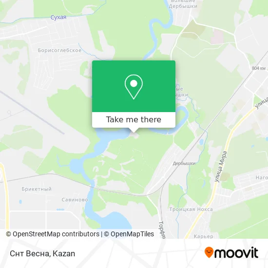 Снт Весна map