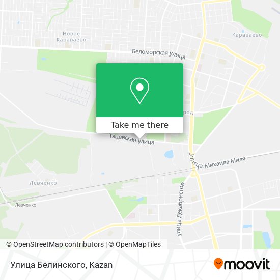 Улица Белинского map