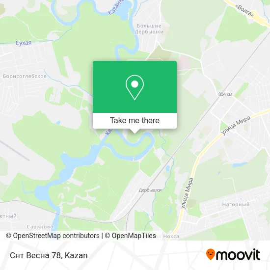 Снт Весна 78 map