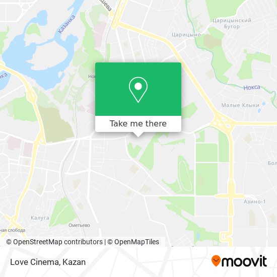 Love Cinema map