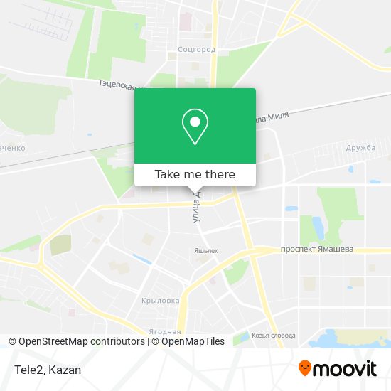 Tele2 map