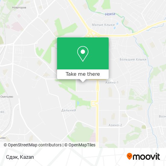Сдэк map