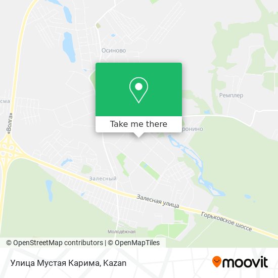 Улица Мустая Карима map