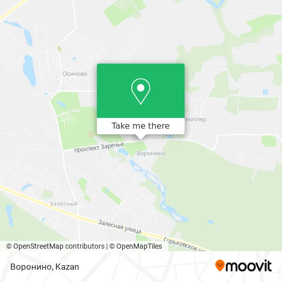 Воронино map
