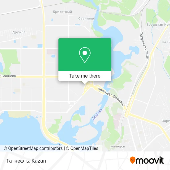 Татнефть map