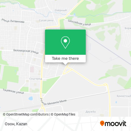 Озон map