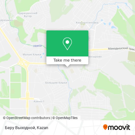 Беру Выходной map