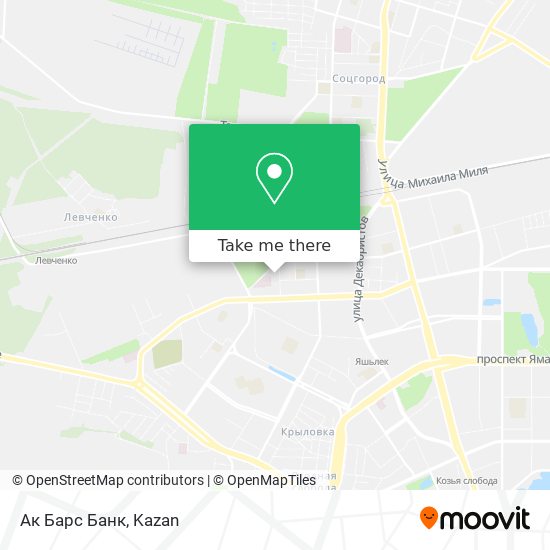 Ак Барс Банк map