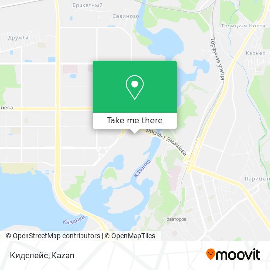 Кидспейс map