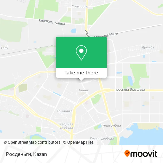 Росденьги map