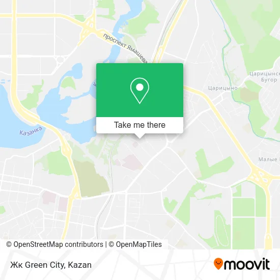 Жк Green City map