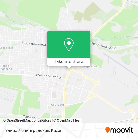 Улица Ленинградская map