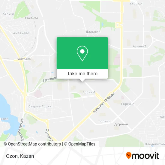 Ozon map