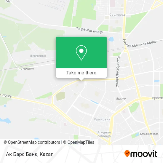 Ак Барс Банк map