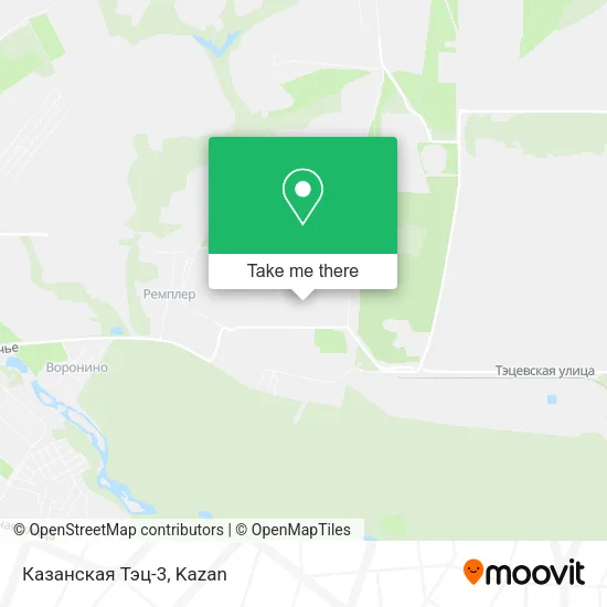 Казанская Тэц-3 map
