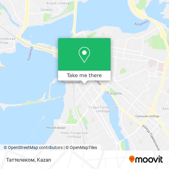 Таттелеком map