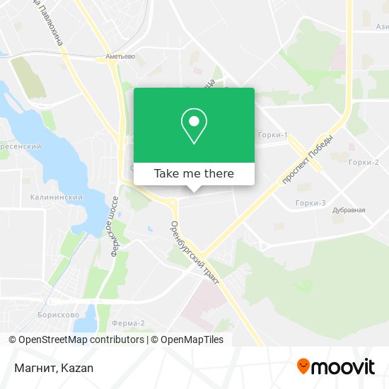 Магнит map
