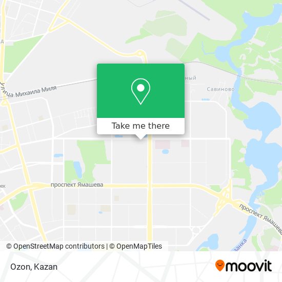 Ozon map