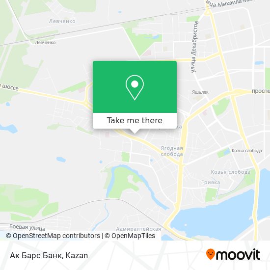 Ак Барс Банк map