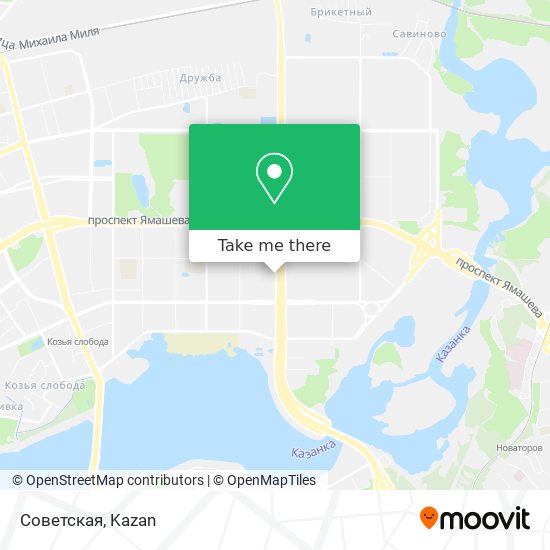 Советская map