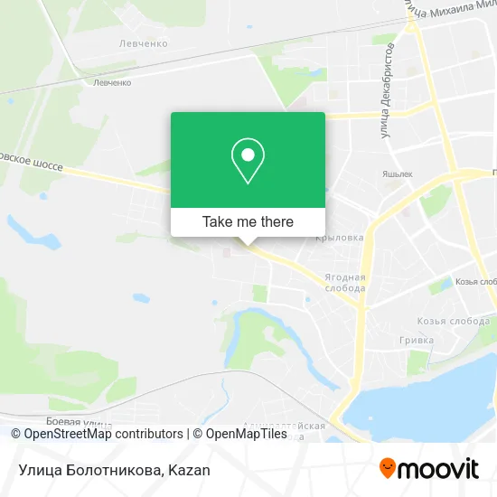 Улица Болотникова map