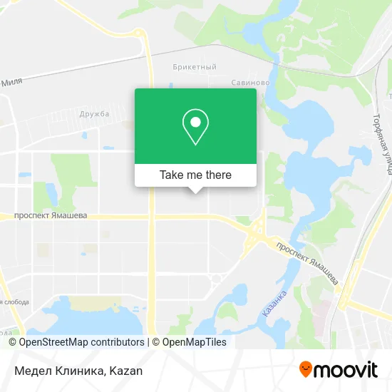 Медел Клиника map
