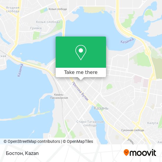 Бостон map