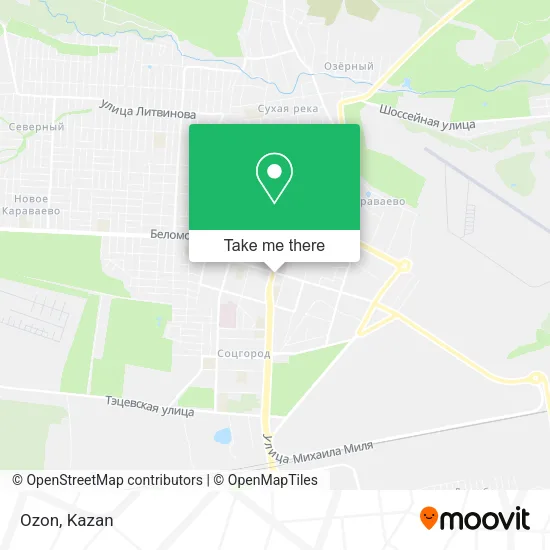 Ozon map